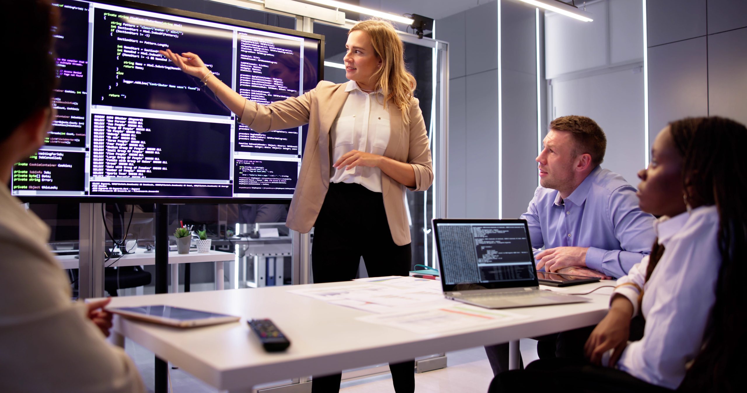 Developer,Programmer,Team,Meeting.,Brainstorming,Website,Technology